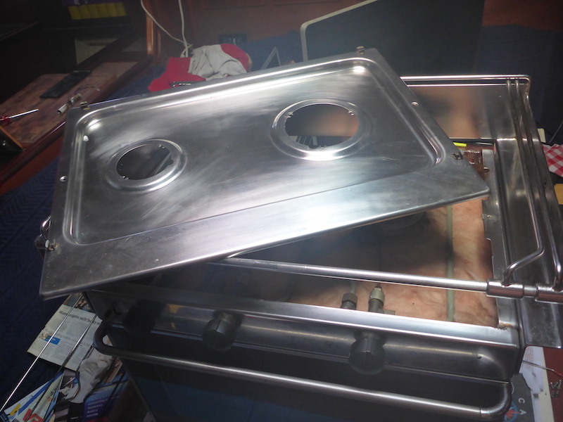  Amel Super Maramu 2000 Eno Stove Oven cleaning 
