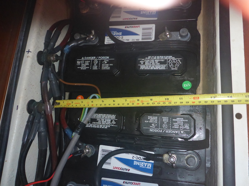  Battery Compartment space Amel Super Maramu 2000 