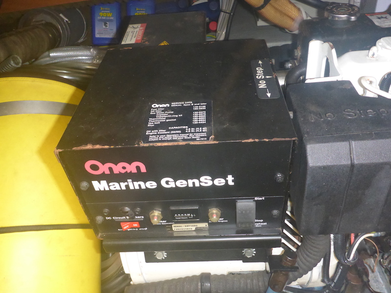  Voltage adjustment Genset ONAN MDKAL Amel Super Maramu 2000 